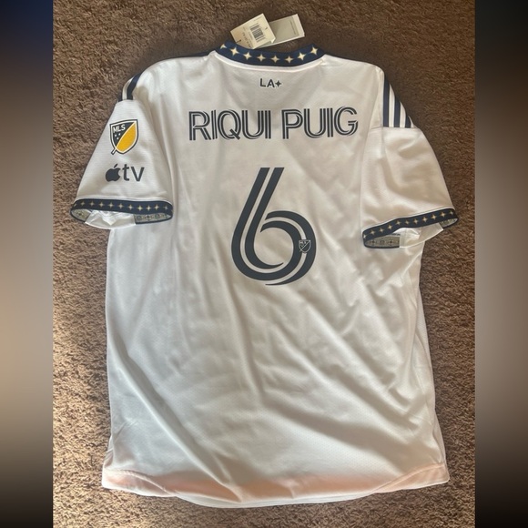 Adidas MLS 2022 LA Galaxy Riqui Puig Player Issue Jersey Size Large - Picture 1 of 9
